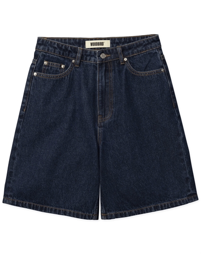 Woodbird - WBMaggie 90s Rinse Shorts - 90s Blue